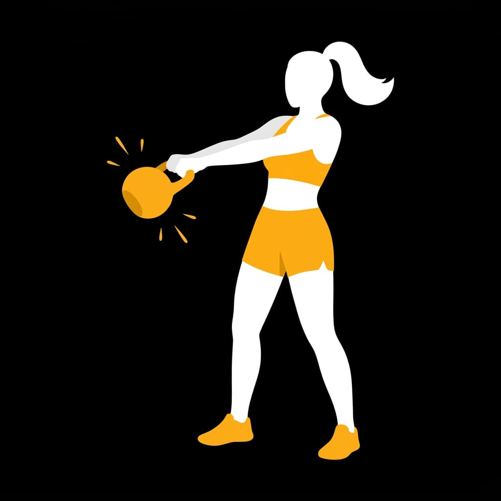 Atleta kettlebell